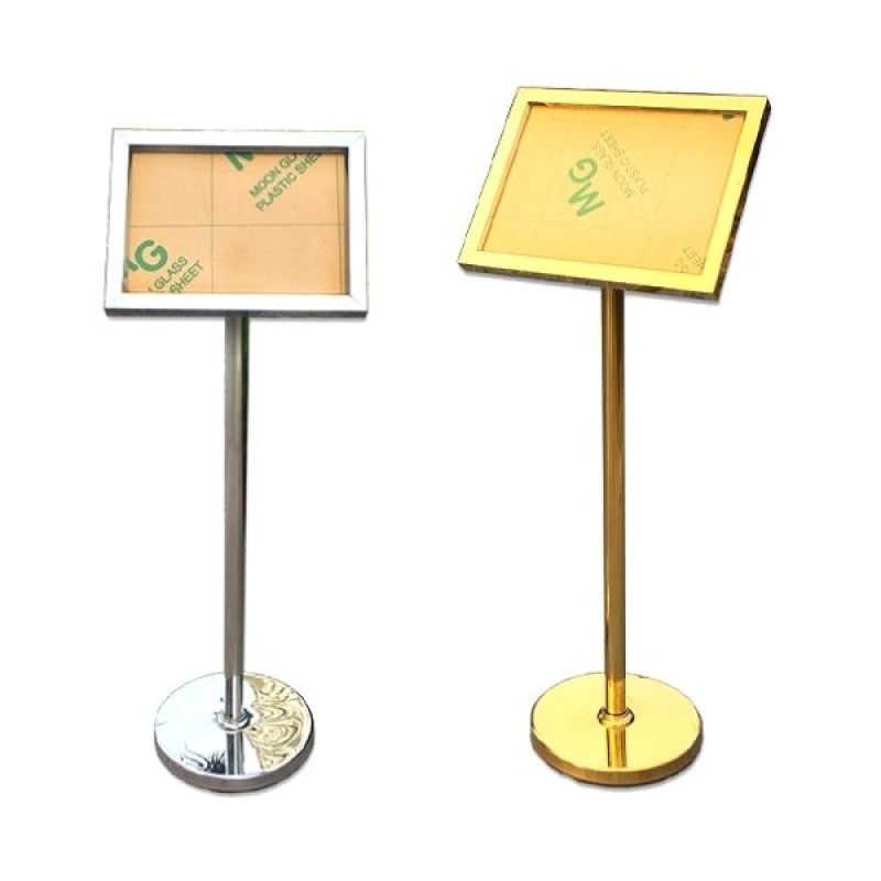 Bảng biển menu inox nhà hàng