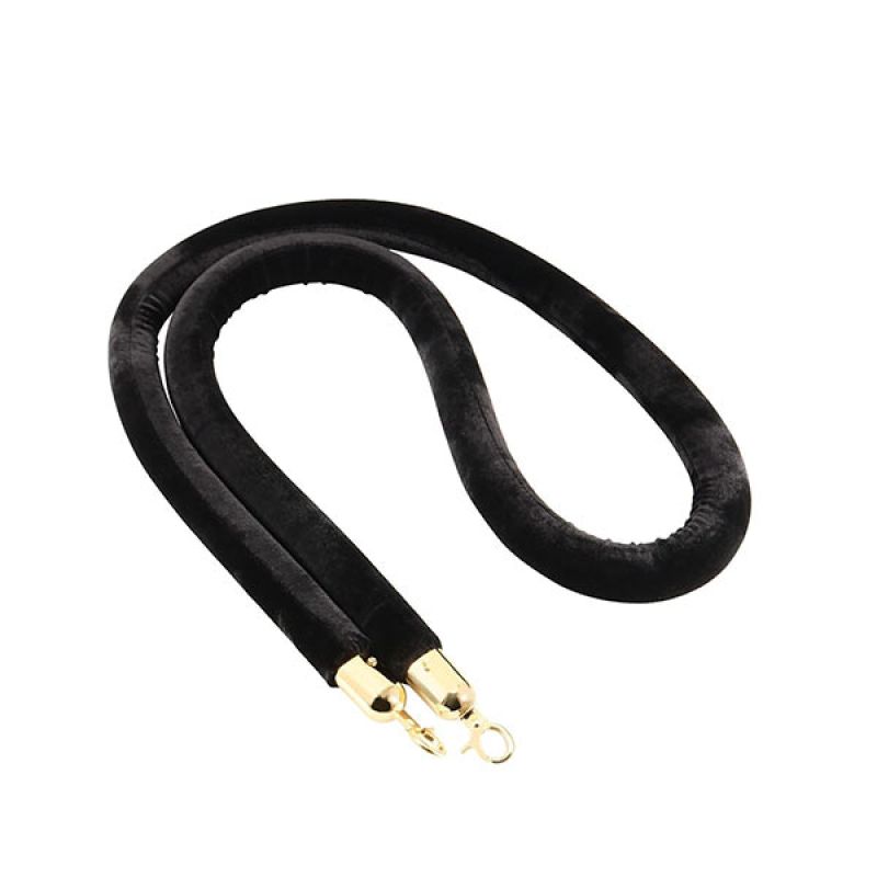 Dây nhung đen cột chắn