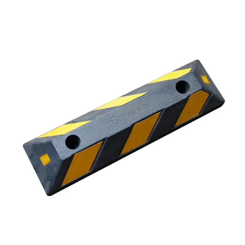 Gờ cao su phản quang định vị bánh xe 55cm