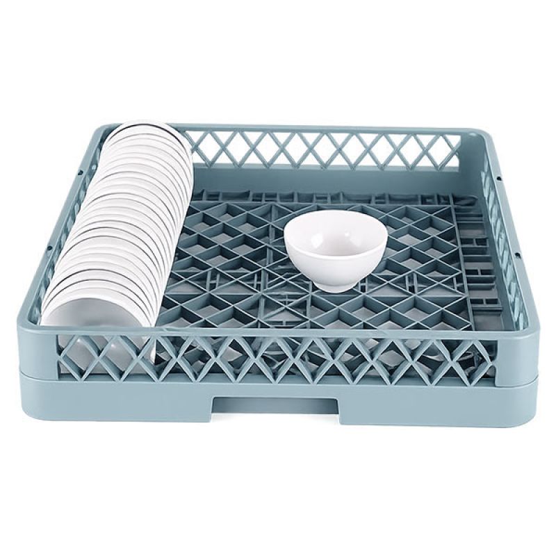 Khay rack bát đĩa hình vuông