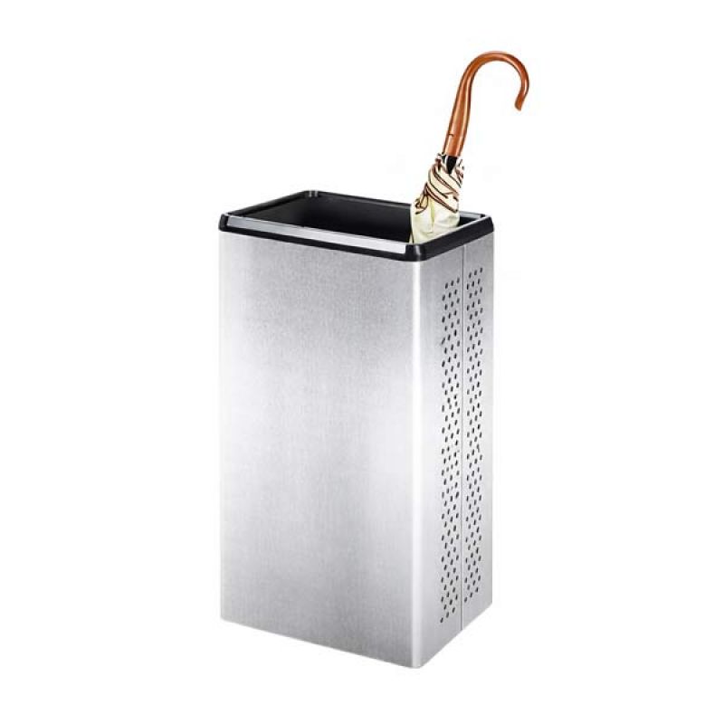 Thùng đựng ô dù inox trắng