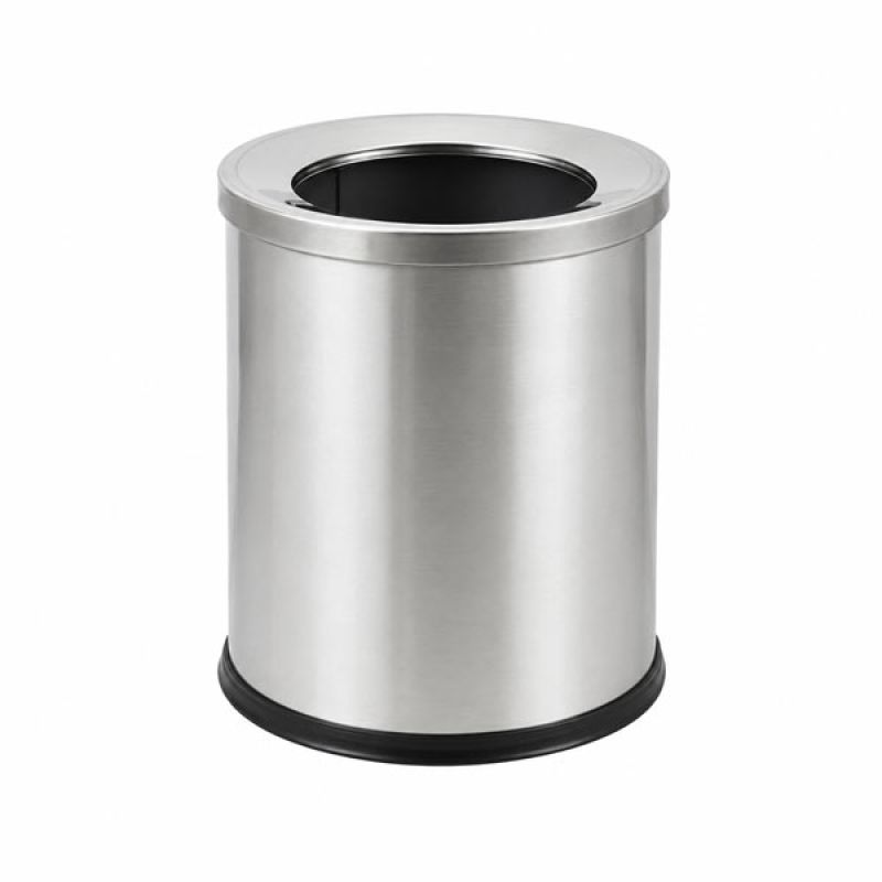 Thùng đựng rác văn phòng inox nắp hở