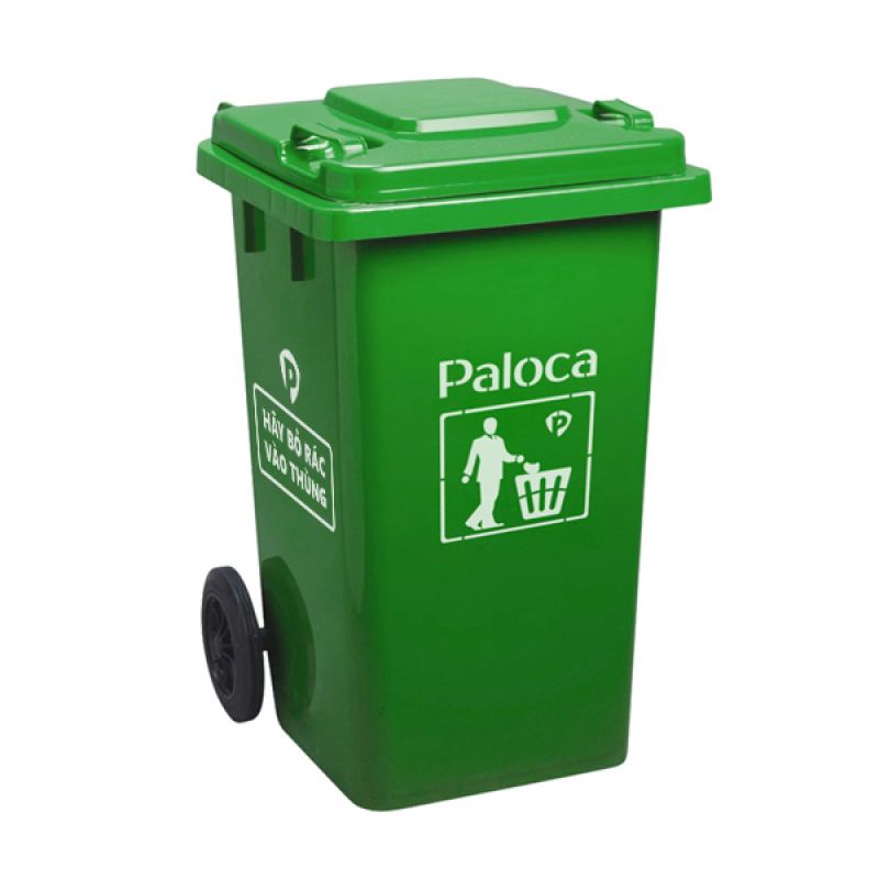 Thùng rác nhựa 240L Paloca - Hành Tinh Xanh