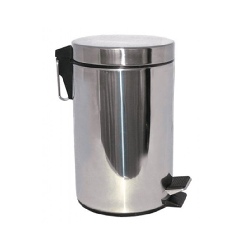 Thùng rác inox đạp chân 12 Lít