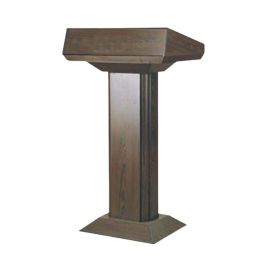 Bục phát biểu gỗ đơn giản