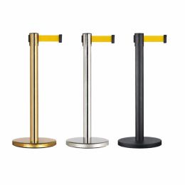 Cột chắn phân làn dây màu vàng