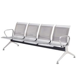 Ghế băng chờ inox 4 chỗ