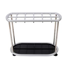 Kệ đựng dù Inox di động 12 ô cắm