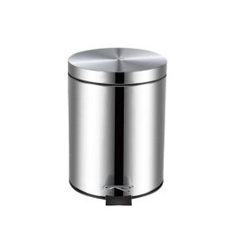 Thùng rác inox 304 đạp chân tròn 5L