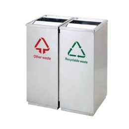 Thùng rác inox ngoài trời