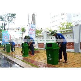 Bán thùng đựng rác giá rẻ tại Bắc Giang