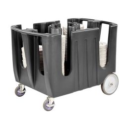 Xe chở bát đĩa chuyên dụng màu ghi xám