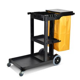 Xe đẩy dọn phòng 3 tầng