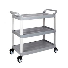 Xe đẩy thức ăn bằng nhựa khung nhôm tam giác