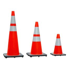 Cọc giao thông nhựa đế đen giá rẻ