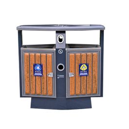 Thùng rác đôi ngoài trời A58-D