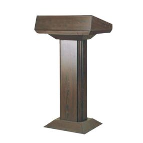 Bục phát biểu gỗ đơn giản