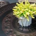 Mặt bàn họa tiết 3D của bàn nhôm đúc sân vườn