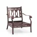 Ghế sofa đơn của bộ bàn ghế nhôm đúc ngoài trời