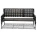 Ghế nhôm đúc dạng sofa 3 chỗ ngồi