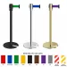 Cột chắn inox đế chữ U dây căng 2m Paloca xếp gọn 