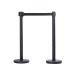 cột chắn inox đen dây căng
