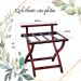Giá để hành lý gỗ có tựa