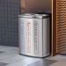 Thùng rác ngoài trời 3 ngăn inox