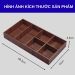 Kích thước khay xe làm buồng
