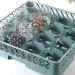 Rack đựng ly 16 ngăn màu ghi