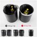 Sọt rác nhựa 2 lớp màu đen