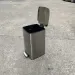 Thanh lý thùng rác inox đạp chân vuông