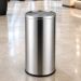 Thùng đựng rác inox tròn nắp lật Ø35cm