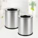 Thùng đựng rác văn phòng inox nắp hở