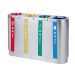 Thùng phân loại rác bằng inox 4 ngăn