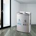 Thùng rác 2 ngăn ngoài trời bằng inox