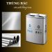 Thùng rác 2 ngăn ngoài trời bằng inox