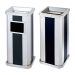 Thùng rác bằng inox khối chữ nhật