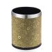 Thùng rác inox bọc giả da không nắp