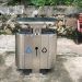 Thùng rác đôi ngoài trời bằng inox