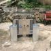 Thùng rác đôi ngoài trời bằng inox