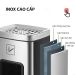 Thùng rác inox 2 ngăn có gạt tàn