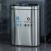 Thùng rác inox 2 ngăn văn phòng