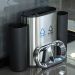 Thùng rác inox 2 ngăn văn phòng