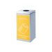 Thùng rác inox 3 ngăn ngoài trời