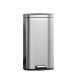 Thùng rác inox đạp chân vuông 16L