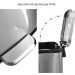 Thùng rác inox đạp chân vuông 8L