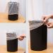 Thùng rác inox đạp chân tròn