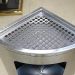 Thùng rác inox đặt góc có gạt tàn