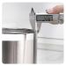Thùng rác inox không nắp